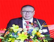 深圳市潮汕青年商会第三届会长黄德林发表讲话