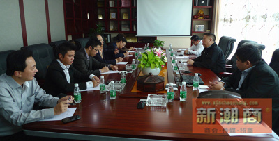 吴南祥会长在深圳与潮青高层畅谈发展